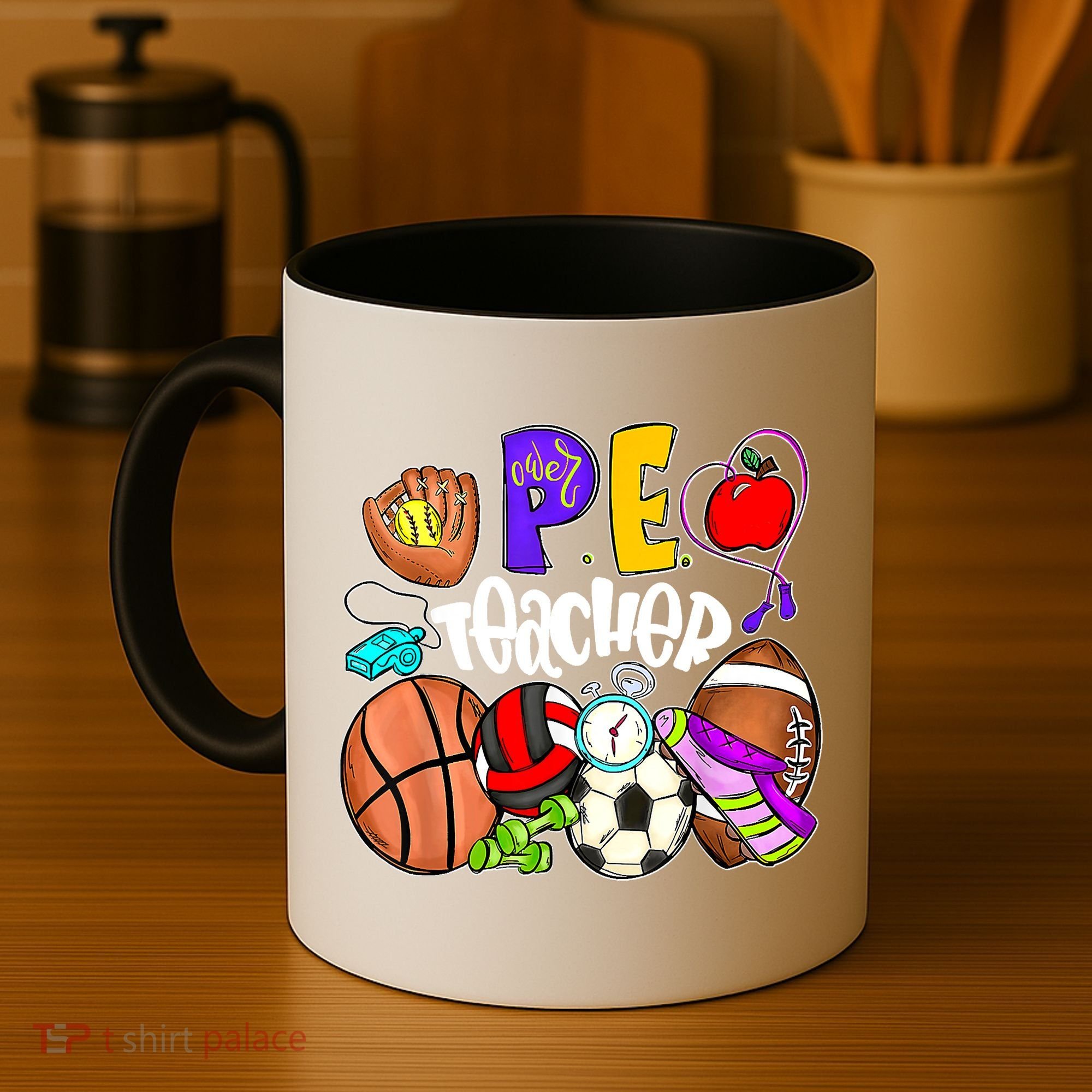 PE Teacher Funny Physical Education Teacher Back To School Coffee Mug