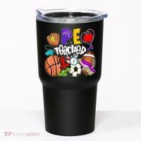 PE Teacher Funny Physical Education Teacher Back To School Tumbler thumb 0
