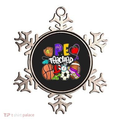 PE Teacher Funny Physical Education Teacher Back To School Ornament