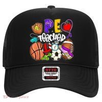 PE Teacher Funny Physical Education Teacher Back To School Hat thumb 0