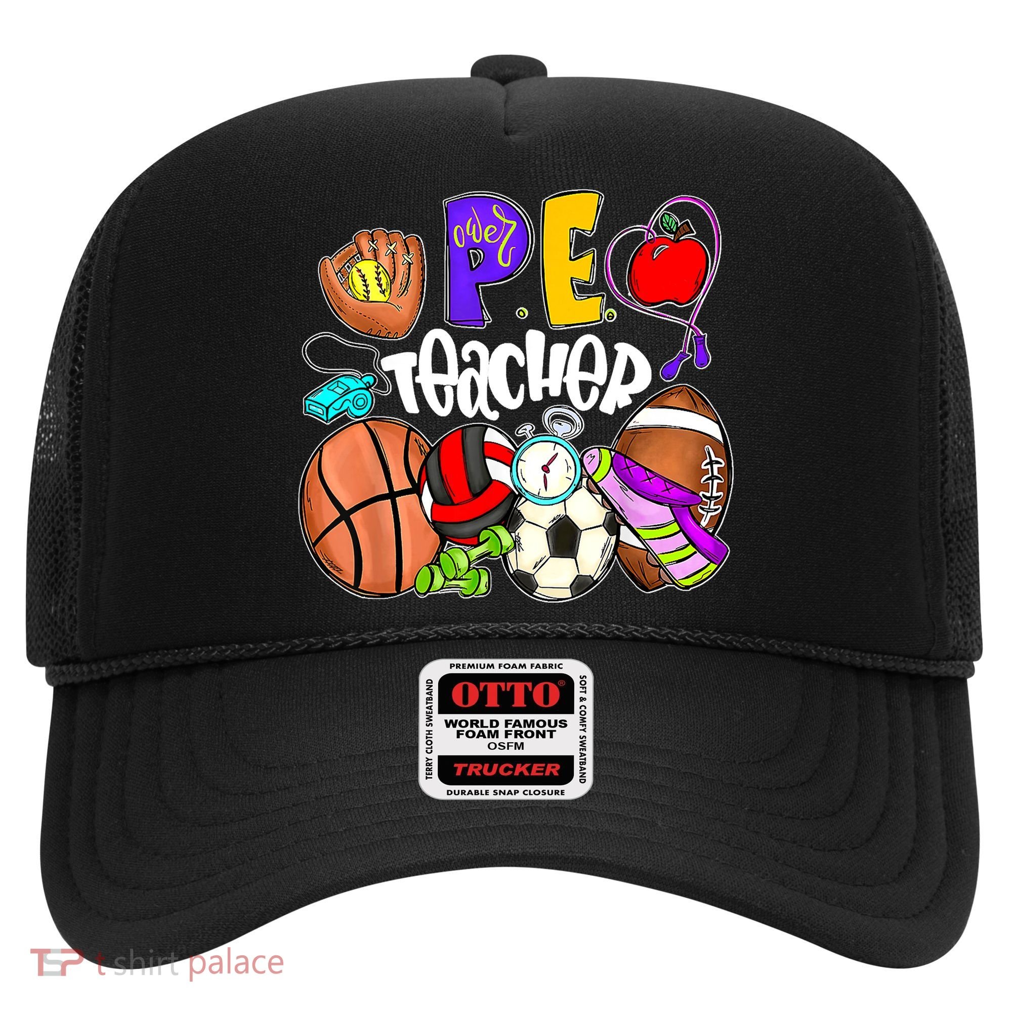 PE Teacher Funny Physical Education Teacher Back To School Hat