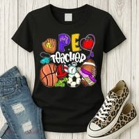 PE Teacher Funny Physical Education Teacher Back To School Women's T-Shirt thumb 3
