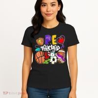PE Teacher Funny Physical Education Teacher Back To School Women's T-Shirt thumb 4