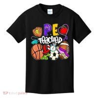 PE Teacher Funny Physical Education Teacher Back To School Kids T-Shirt thumb 0