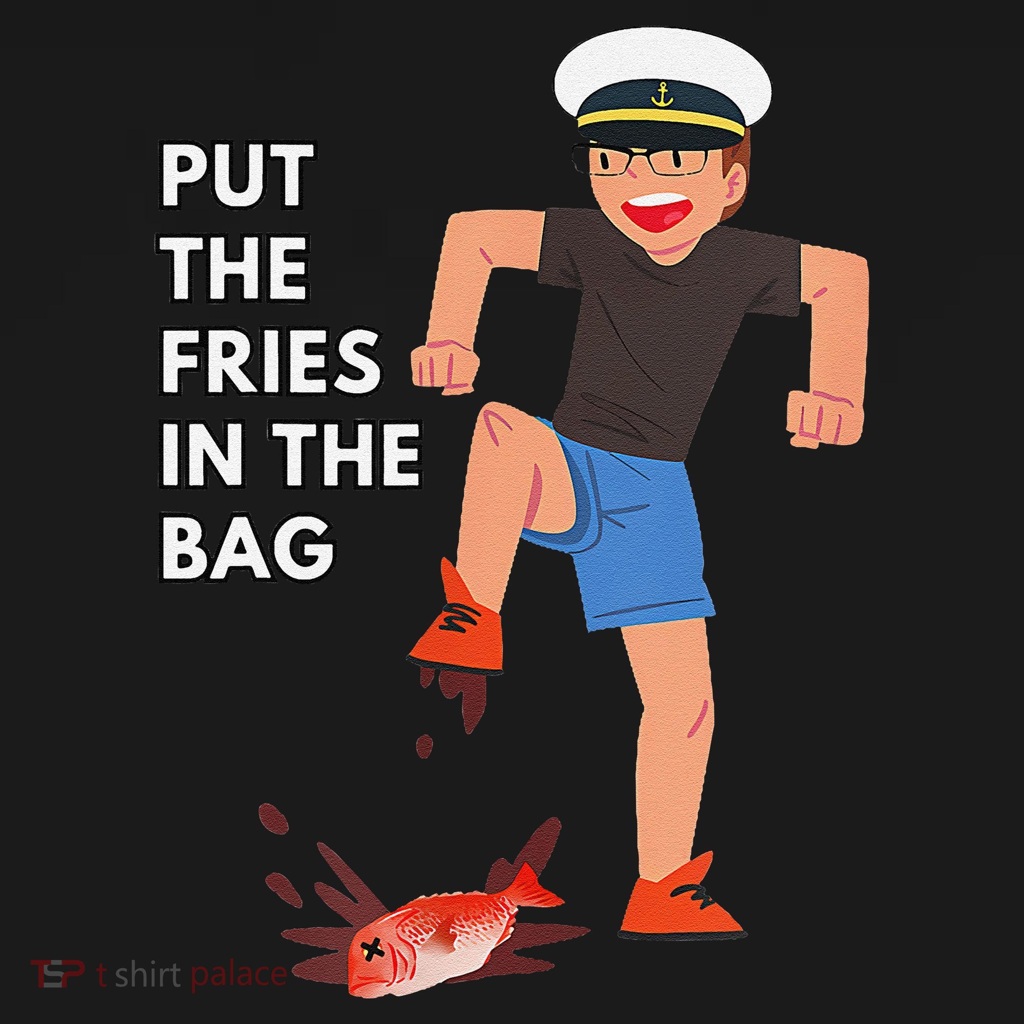Put The Fries In The Bag Josh Block Wots Apron