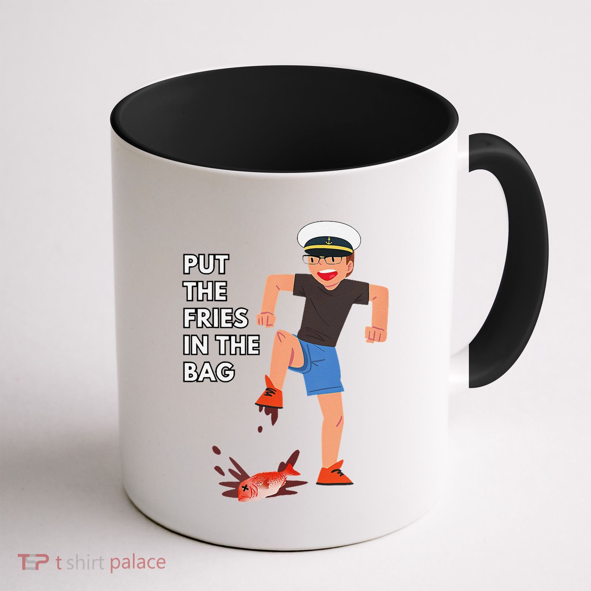 Put The Fries In The Bag Josh Block Wots Coffee Mug