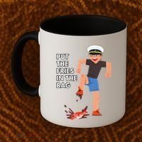 Put The Fries In The Bag Josh Block Wots Coffee Mug thumb 2