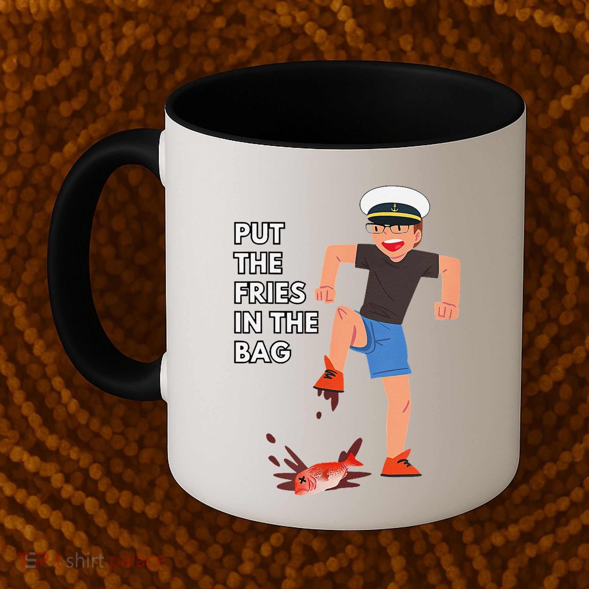 Put The Fries In The Bag Josh Block Wots Coffee Mug