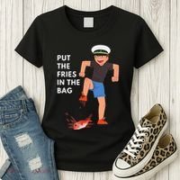 Put The Fries In The Bag Josh Block Wots Women's T-Shirt thumb 3