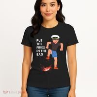 Put The Fries In The Bag Josh Block Wots Women's T-Shirt thumb 4