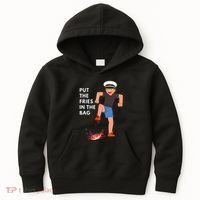 Put The Fries In The Bag Josh Block Wots Kids Hoodie thumb 0