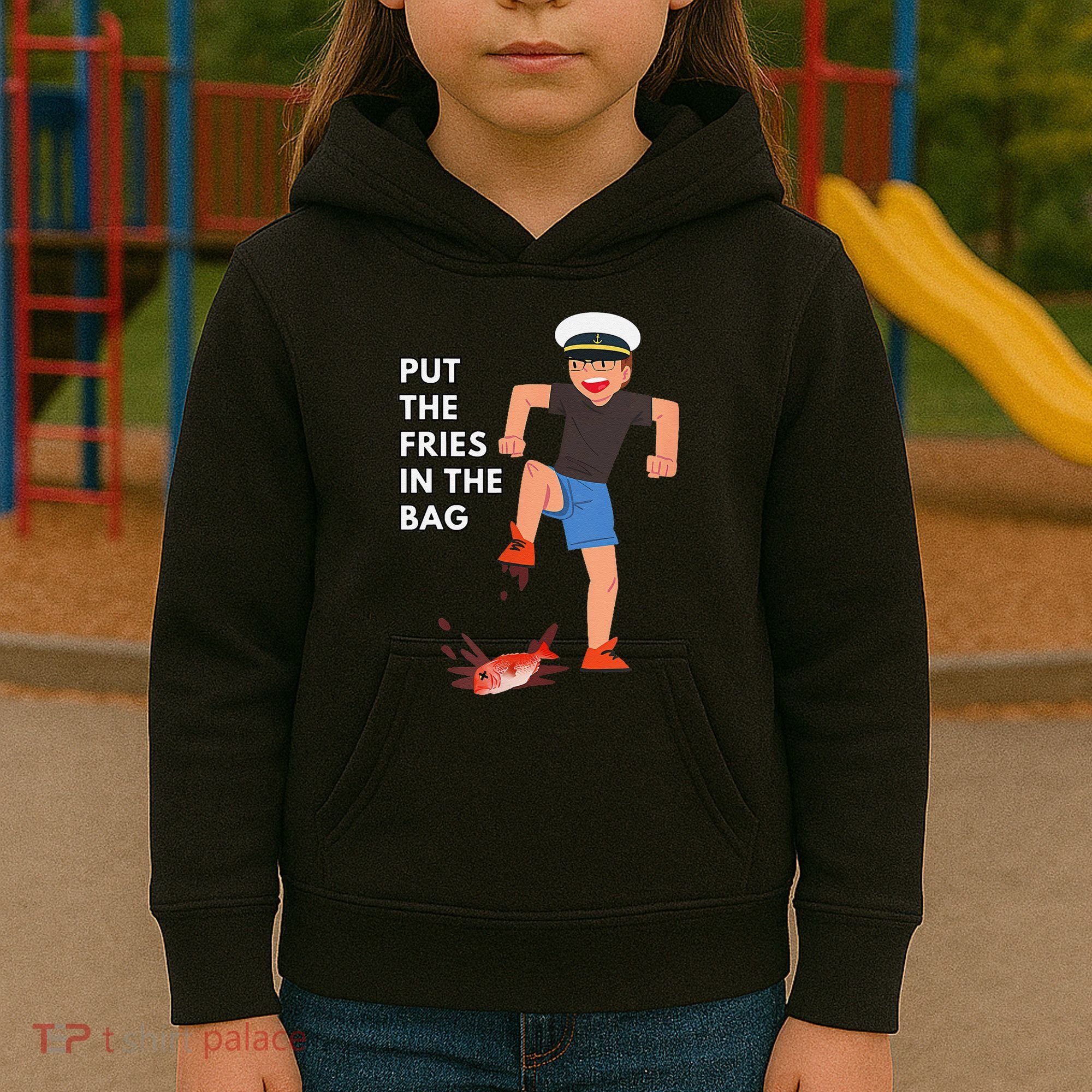 Put The Fries In The Bag Josh Block Wots Kids Hoodie