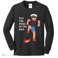 Put The Fries In The Bag Josh Block Wots Kids Long Sleeve Shirt thumb 0