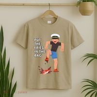 Put The Fries In The Bag Josh Block Wots T-Shirt thumb 2