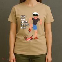 Put The Fries In The Bag Josh Block Wots T-Shirt thumb 4