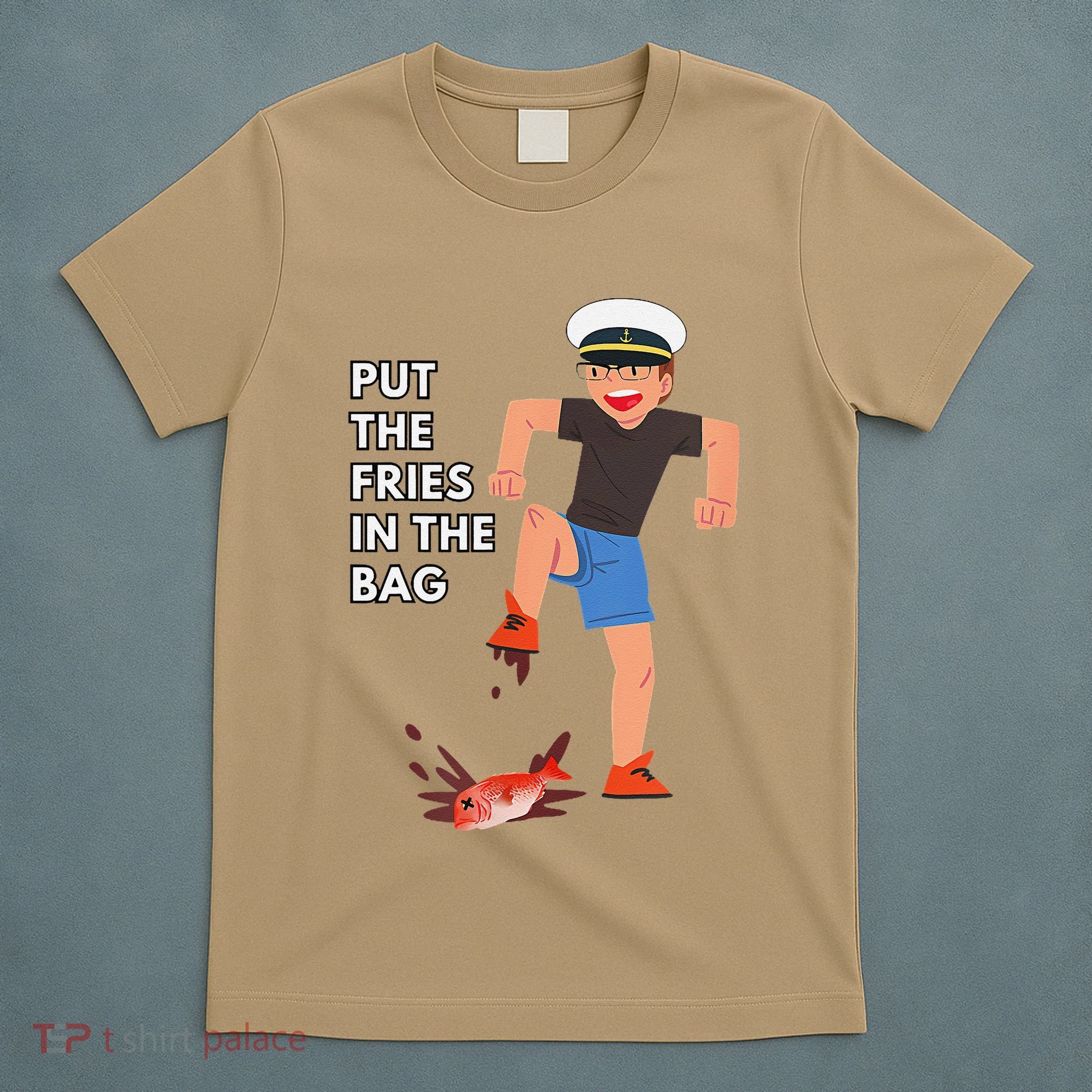 Put The Fries In The Bag Josh Block Wots T-Shirt