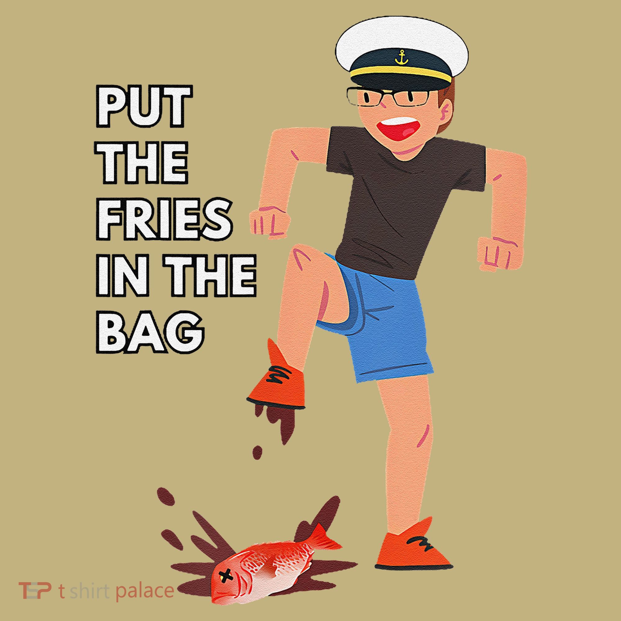 Put The Fries In The Bag Josh Block Wots T-Shirt
