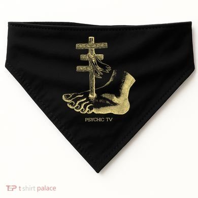Psychic Tv Fan Art USA-Made Doggie Bandana