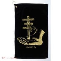 Psychic Tv Fan Art Golf Towel thumb 0