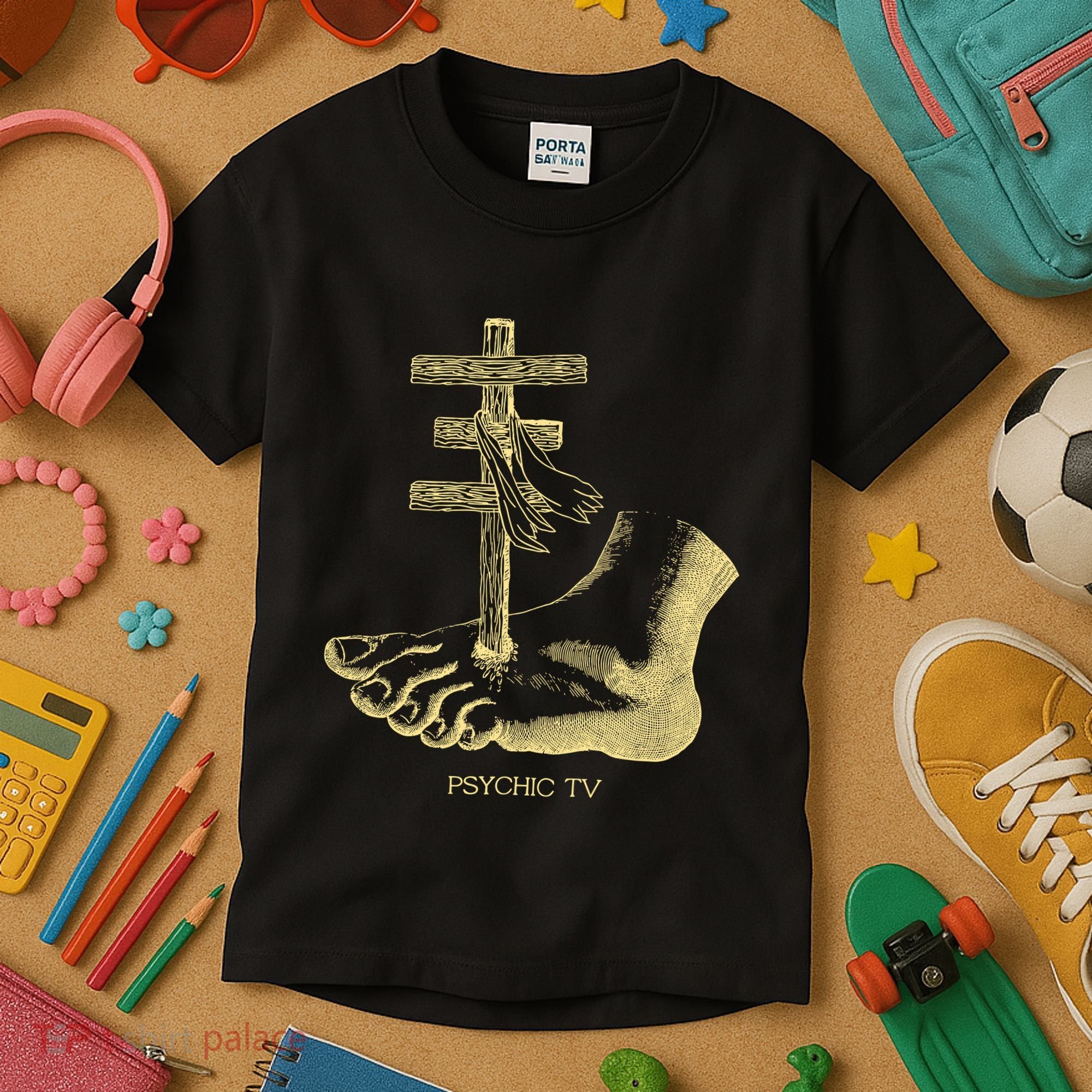 Psychic Tv Fan Art Kids T-Shirt