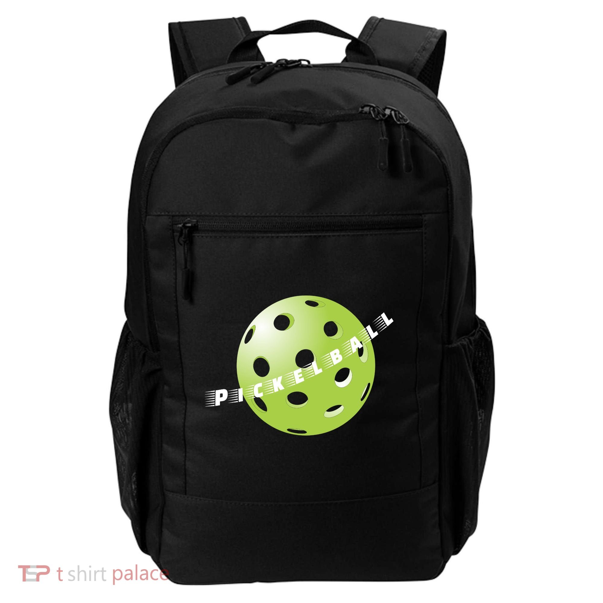 Pickleball Time Front And Back Backpack