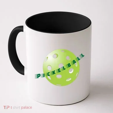 Pickleball Time Front And Back Coffee Mug