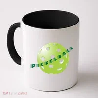 Pickleball Time Front And Back Coffee Mug thumb 0