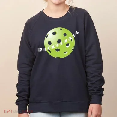 Pickleball Time Front And Back Women's Sweatshirt