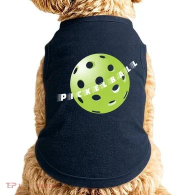Pickleball Time Front And Back Doggie Tank
