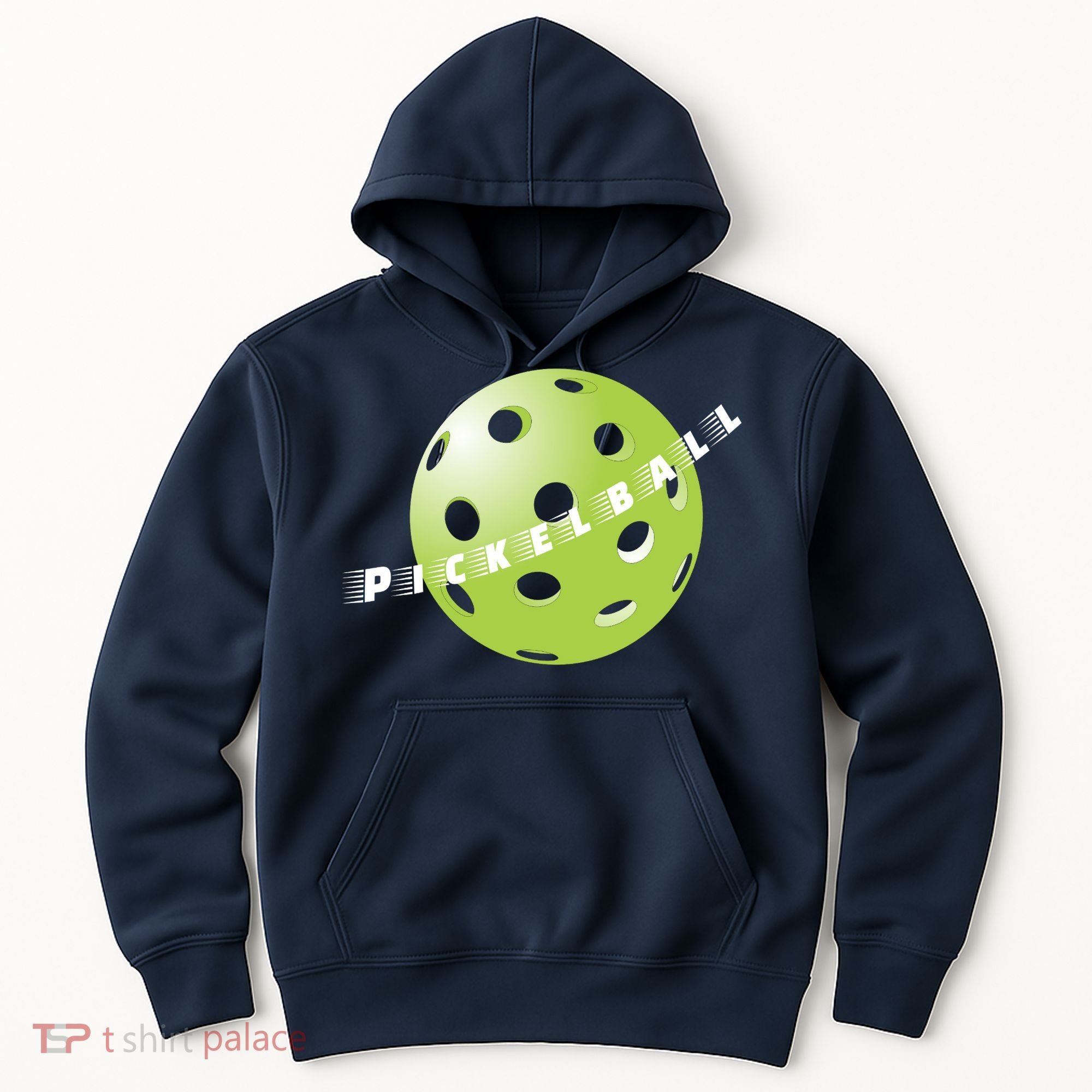 Pickleball Time Front And Back Hoodie