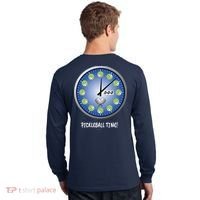 Pickleball Time Front And Back Long Sleeve Shirt thumb 1