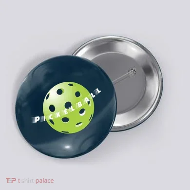 Pickleball Time Front And Back Button