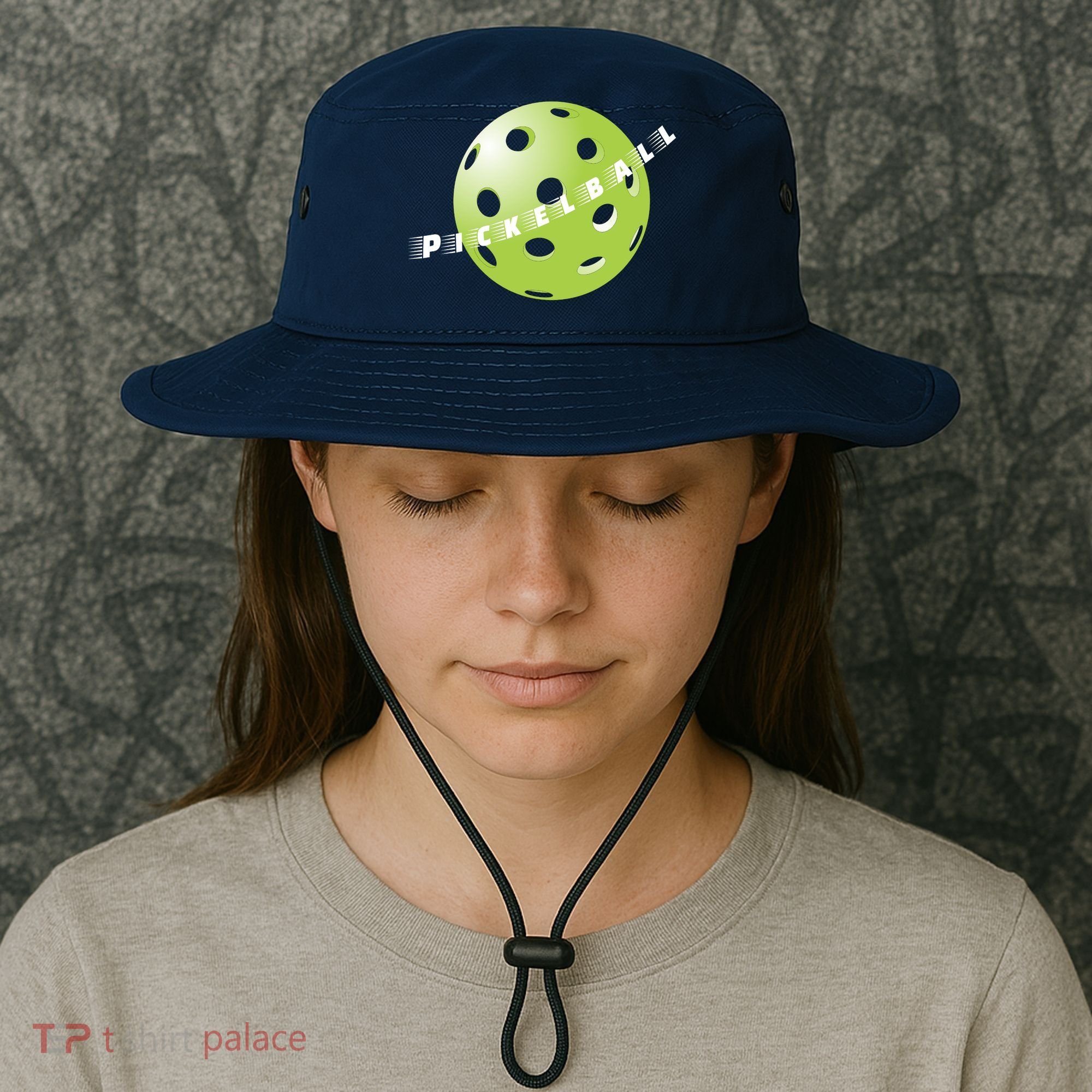 Pickleball Time Front And Back Bucket Hat