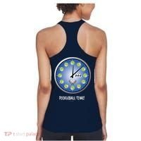 Pickleball Time Front And Back Women's Tank Top thumb 1