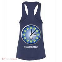 Pickleball Time Front And Back Women's Tank Top thumb 4