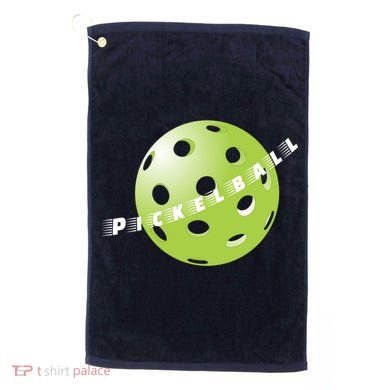 Pickleball Time Front And Back Golf Towel