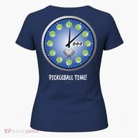 Pickleball Time Front And Back Women's T-Shirt thumb 5