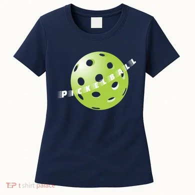 Pickleball Time Front And Back Women's T-Shirt