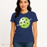 Pickleball Time Front And Back Women's T-Shirt thumb 4