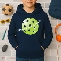 Pickleball Time Front And Back Kids Hoodie thumb 2