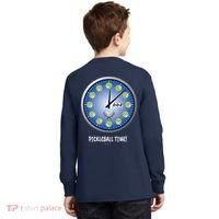 Pickleball Time Front And Back Kids Long Sleeve Shirt thumb 1