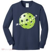 Pickleball Time Front And Back Kids Long Sleeve Shirt thumb 0