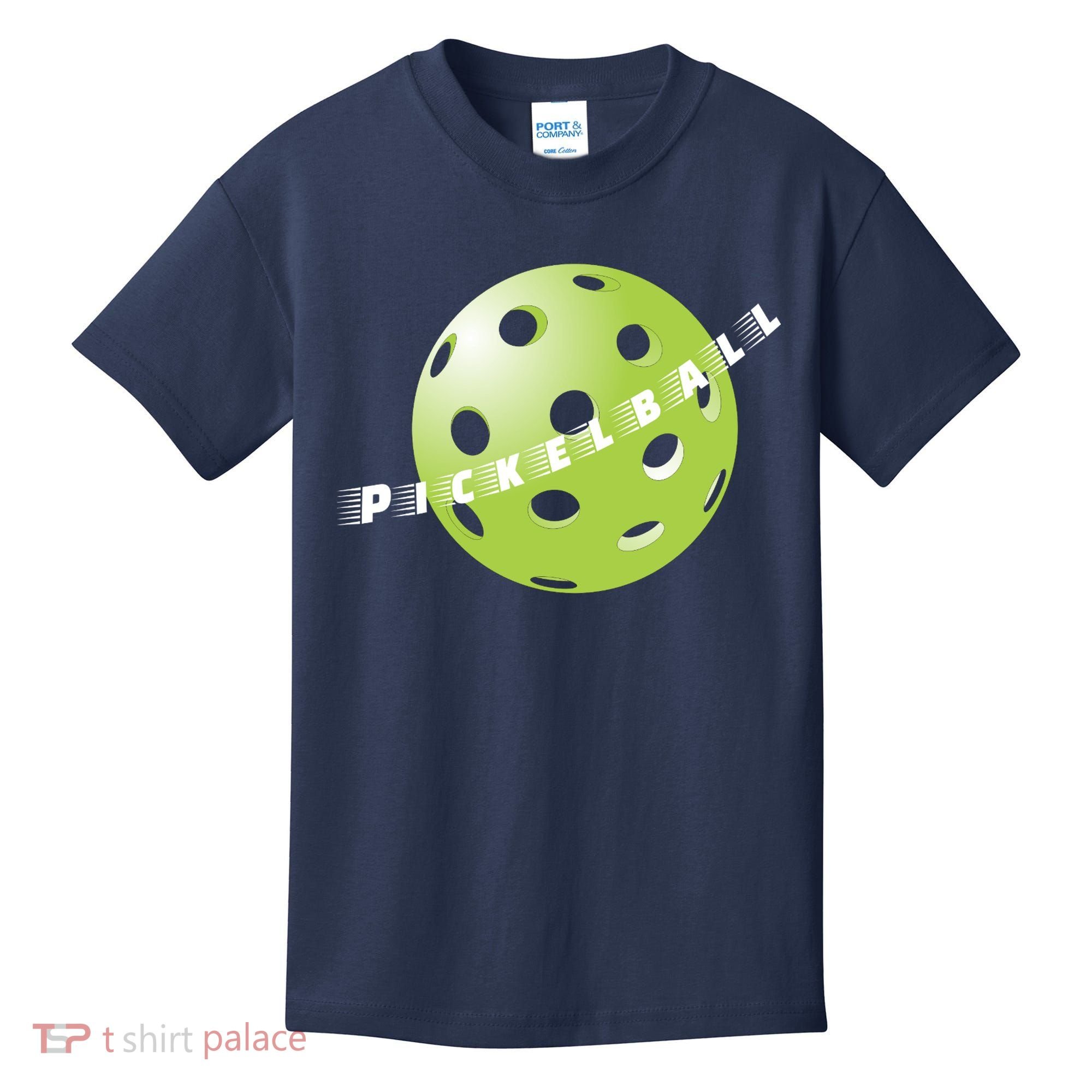 Pickleball Time Front And Back Kids T-Shirt