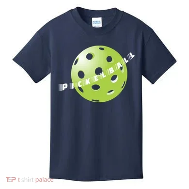 Pickleball Time Front And Back Kids T-Shirt