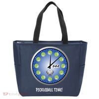 Pickleball Time Front And Back Tote Bag thumb 1