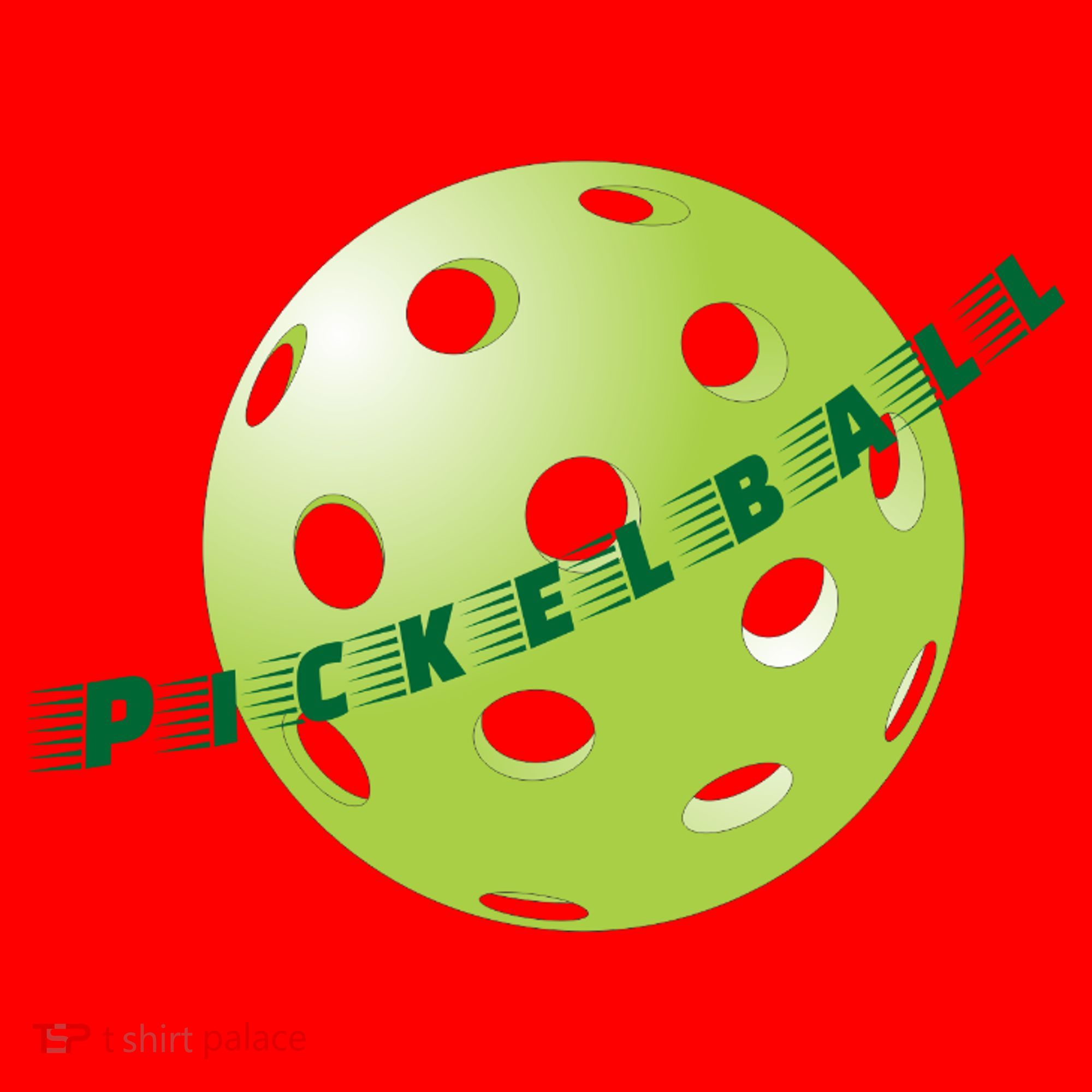Pickleball Time Front And Back Santa Hat
