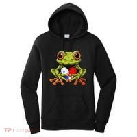 Panama Toad Frog Heart Panamanian Roots Panamanian Pride Women's Hoodie thumb 0