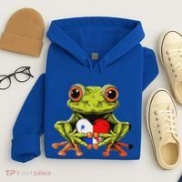 Panama Toad Frog Heart Panamanian Roots Panamanian Pride Hoodie thumb 4