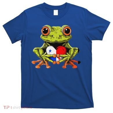 Panama Toad Frog Heart Panamanian Roots Panamanian Pride T-Shirt