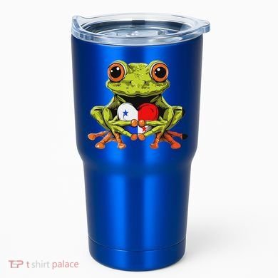 Panama Toad Frog Heart Panamanian Roots Panamanian Pride Tumbler